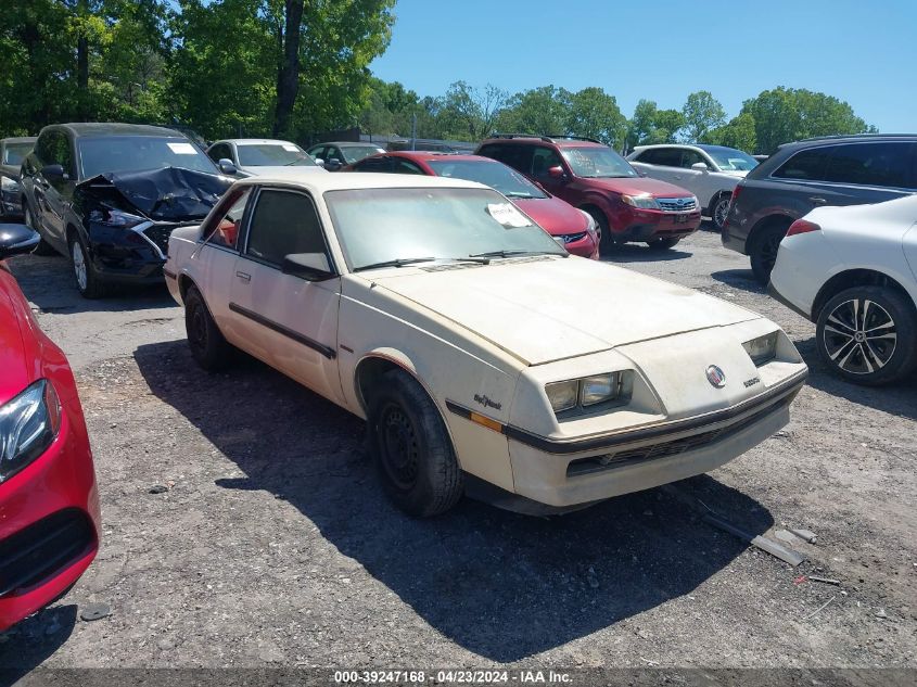 1986 Buick Skyhawk Custom VIN: 1G4JS27P0GK487871 Lot: 39247168