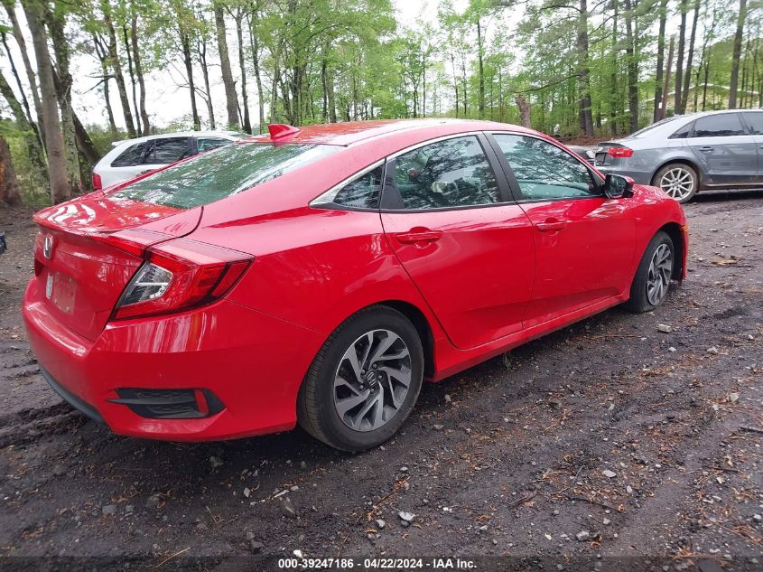 2018 Honda Civic Ex VIN: 2HGFC2F73JH610992 Lot: 39247186