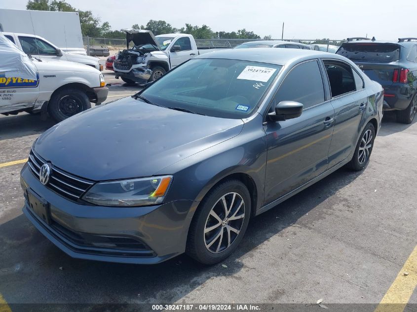 2016 Volkswagen Jetta 1.4T Se VIN: 3VWD67AJ1GM331383 Lot: 39247187