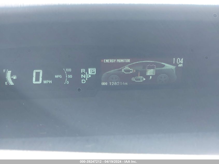 2014 Toyota Prius Plug-In VIN: JTDKN3DP0E3055167 Lot: 39247212