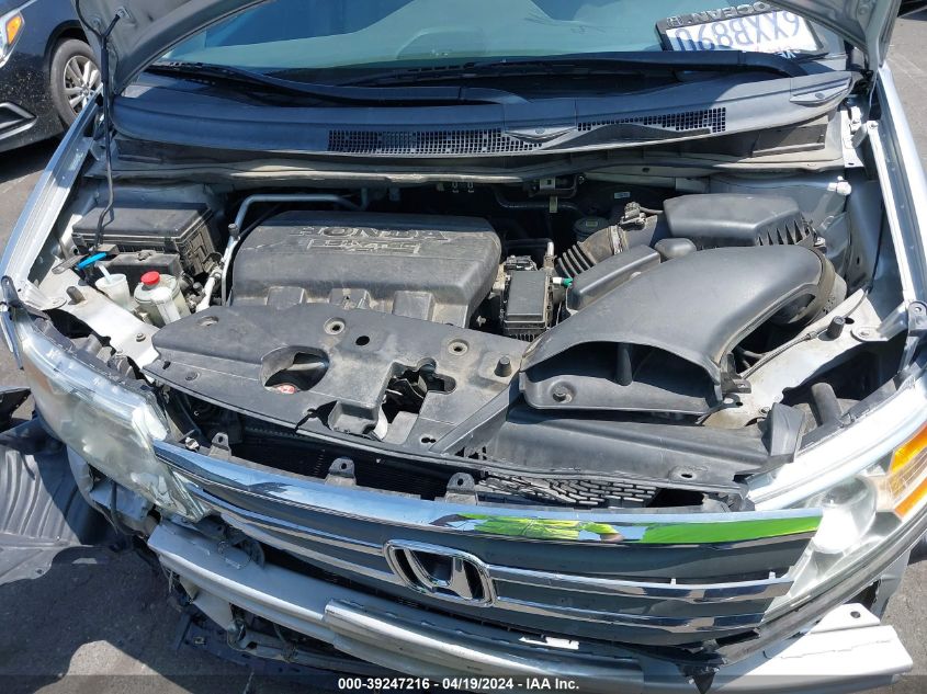 2012 Honda Odyssey Touring/Touring Elite VIN: 5FNRL5H92CB141480 Lot: 39247216