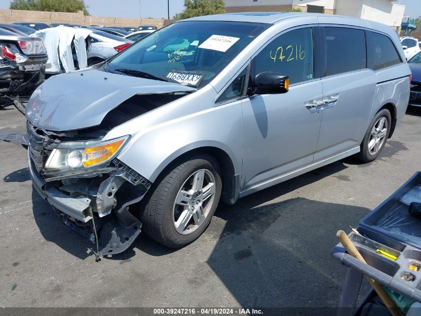 2012 Honda Odyssey Touring/Touring Elite VIN: 5FNRL5H92CB141480 Lot: 39247216