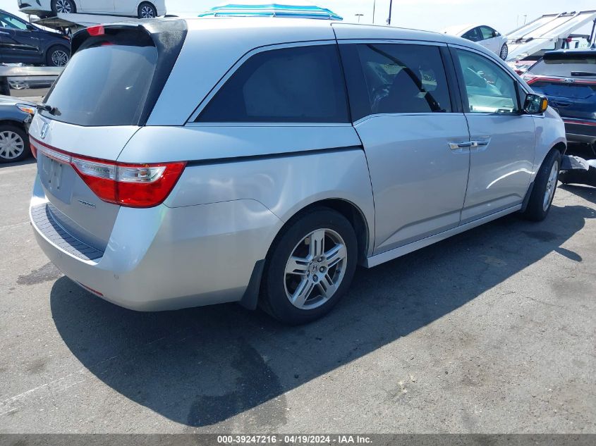 2012 Honda Odyssey Touring/Touring Elite VIN: 5FNRL5H92CB141480 Lot: 39247216