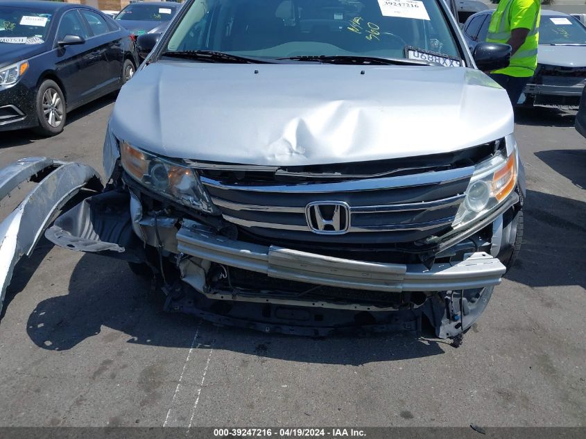 2012 Honda Odyssey Touring/Touring Elite VIN: 5FNRL5H92CB141480 Lot: 39247216