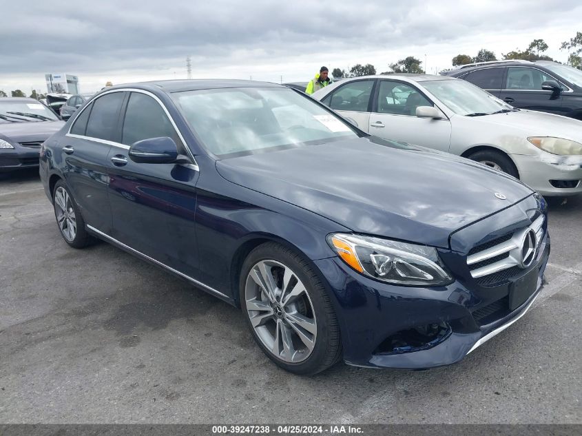 55SWF4JB4HU215859 2017 MERCEDES-BENZ C CLASS - Image 1