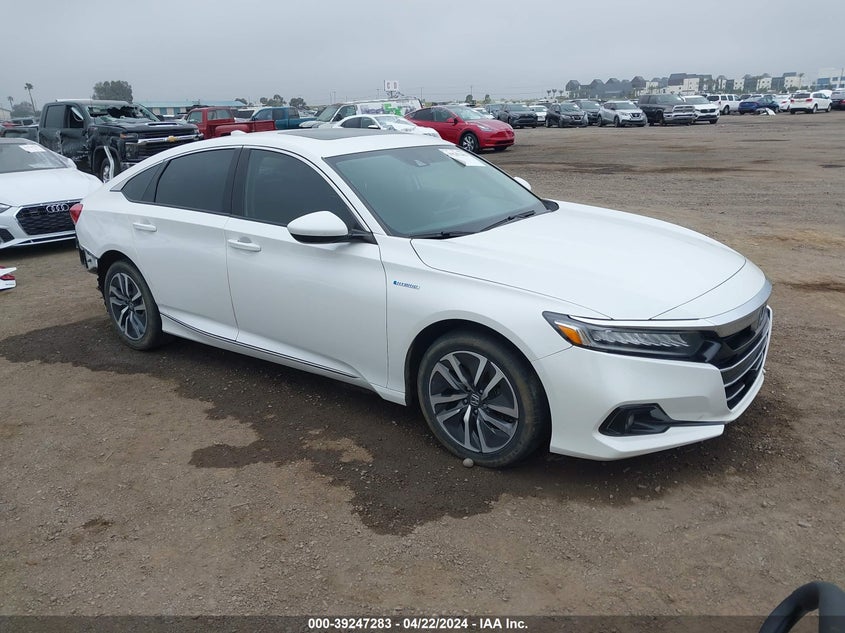 VIN 1HGCV3F44MA003852 2021 HONDA ACCORD HYBRID EX