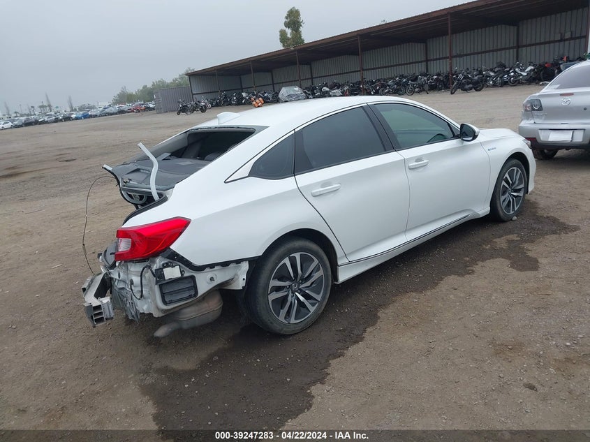 VIN 1HGCV3F44MA003852 2021 HONDA ACCORD HYBRID EX