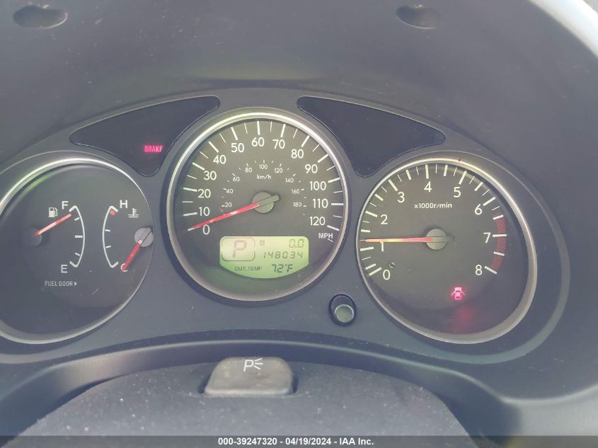 2007 Subaru Forester 2.5X VIN: JF1SG65637H747579 Lot: 39247320