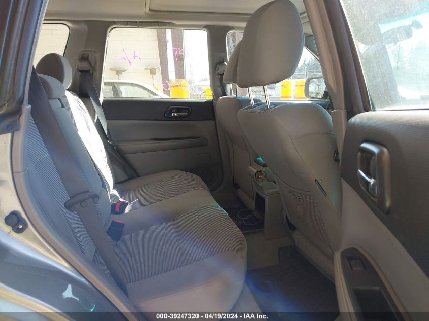 2007 Subaru Forester 2.5X VIN: JF1SG65637H747579 Lot: 39247320