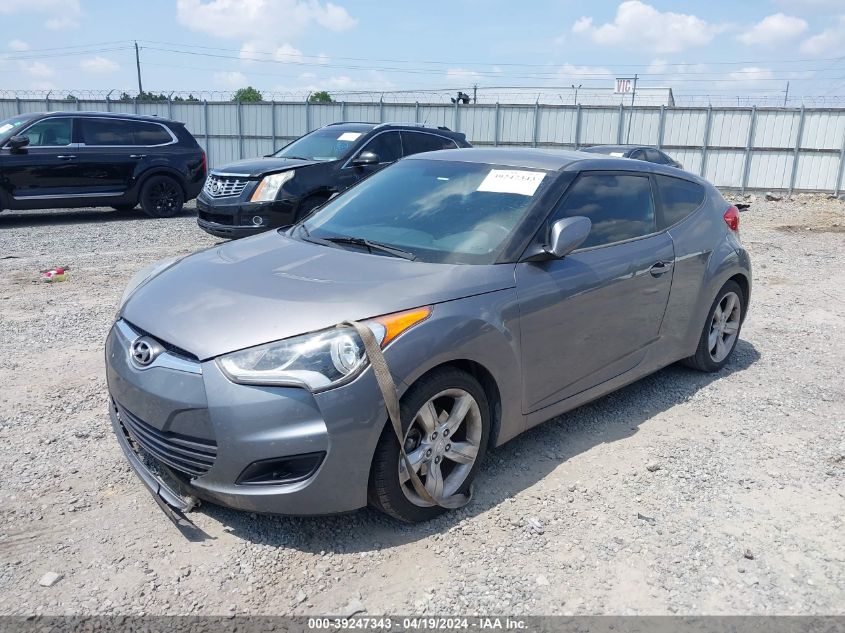 2015 Hyundai Veloster VIN: KMHTC6AD5FU228596 Lot: 39247343