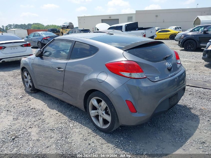 2015 Hyundai Veloster VIN: KMHTC6AD5FU228596 Lot: 39247343