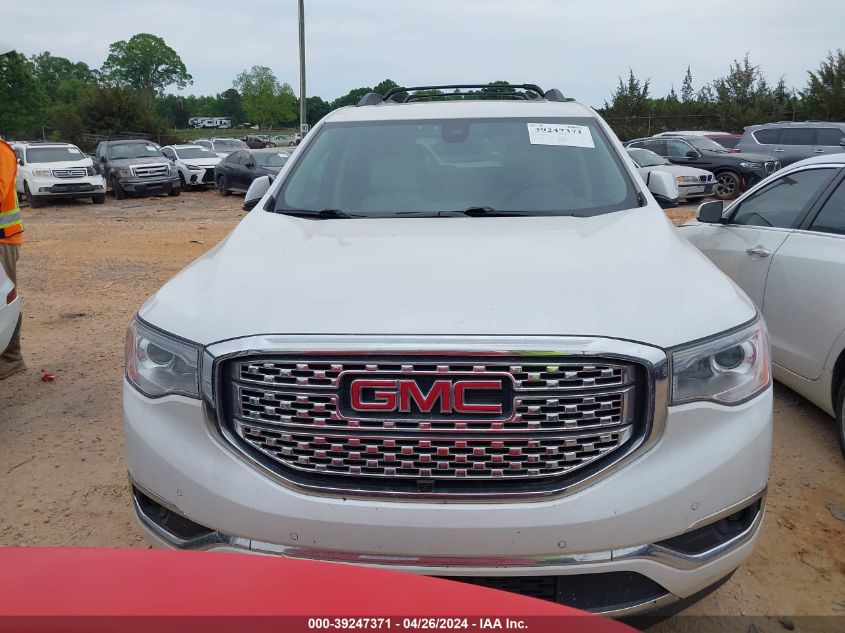 2018 GMC Acadia Denali VIN: 1GKKNPLSXJZ141417 Lot: 39247371