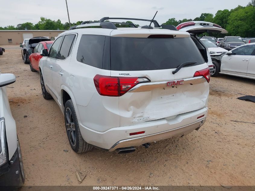 2018 GMC Acadia Denali VIN: 1GKKNPLSXJZ141417 Lot: 39247371