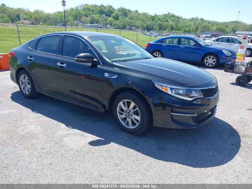 2016 Kia Optima Lx VIN: 5XXGT4L39GG115238 Lot: 43784699