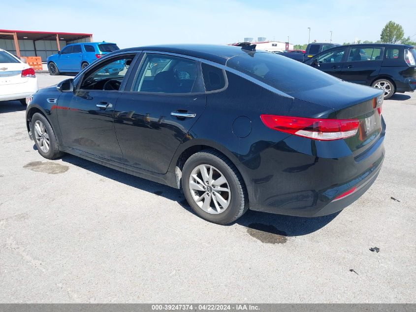 2016 Kia Optima Lx VIN: 5XXGT4L39GG115238 Lot: 43784699