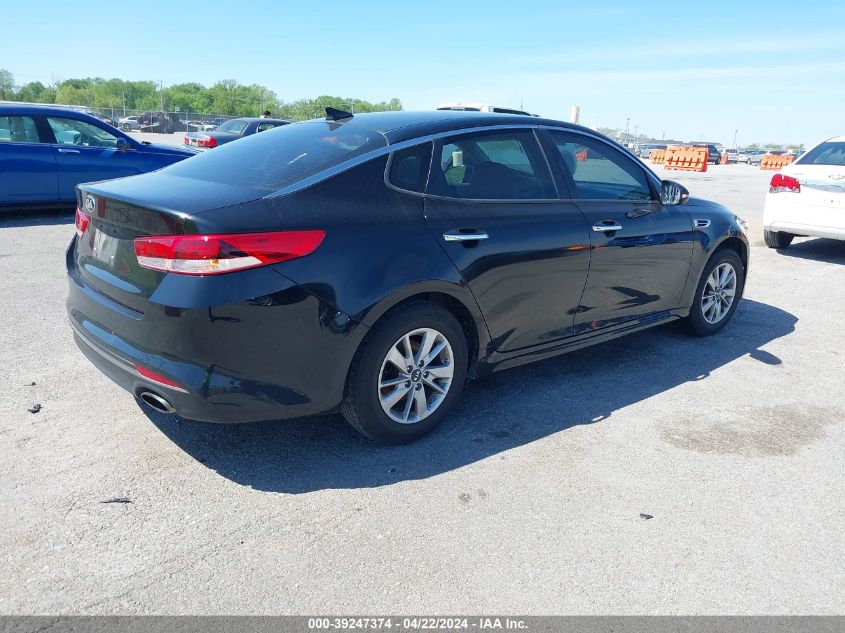 2016 Kia Optima Lx VIN: 5XXGT4L39GG115238 Lot: 43784699