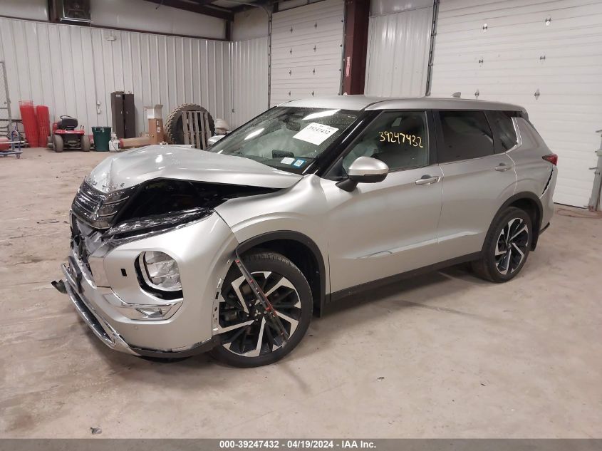 2022 Mitsubishi Outlander Black Edition S-Awc/Se 2.5 S-Awc/Se Launch Edition S-Awc VIN: JA4J4UA82NZ050965 Lot: 39247432