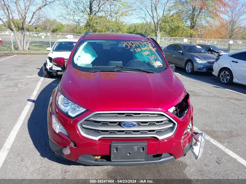 2020 Ford Ecosport Se VIN: MAJ3S2GE8LC359268 Lot: 39247450