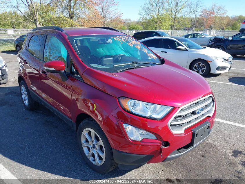 2020 Ford Ecosport Se VIN: MAJ3S2GE8LC359268 Lot: 39247450