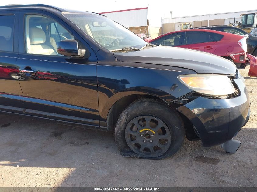 2007 Hyundai Santa Fe Limited/Se VIN: 5NMSH13E37H015200 Lot: 39247462