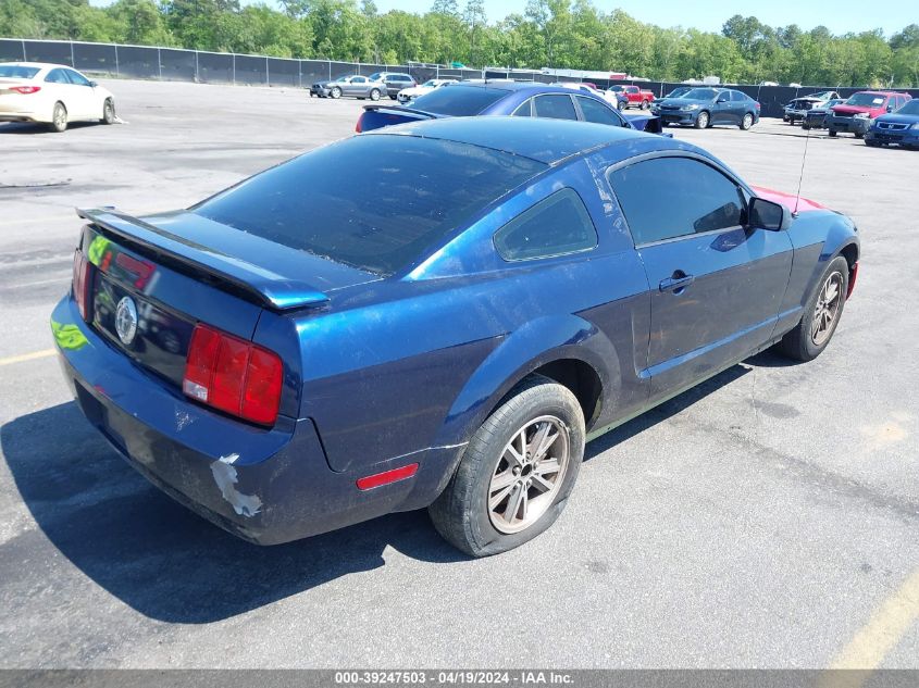 2005 Ford Mustang V6 Deluxe/V6 Premium VIN: 1ZVFT80N855120826 Lot: 39247503