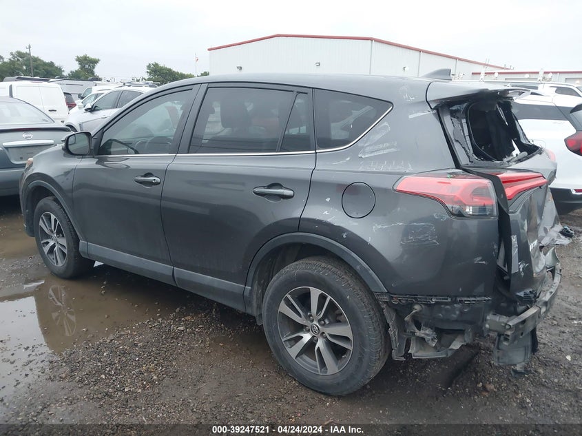 VIN 2T3WFREV0JW481687 2018 TOYOTA RAV4 XLE