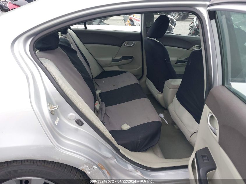 2012 Honda Civic Lx VIN: 2HGFB2F50CH569046 Lot: 39447799