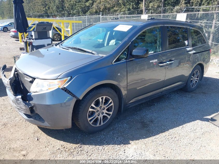 2012 Honda Odyssey Ex-L VIN: 5FNRL5H60CB138194 Lot: 50983244