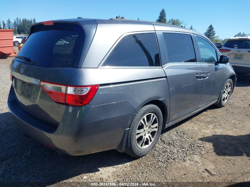 2012 Honda Odyssey Ex-L VIN: 5FNRL5H60CB138194 Lot: 50983244