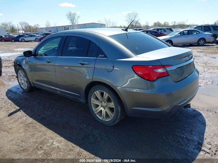 2012 Chrysler 200 Touring VIN: 1C3CCBBBXCN129356 Lot: 39247609