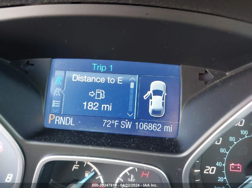 2013 Ford Focus S VIN: 1FADP3E23DL381328 Lot: 39247619