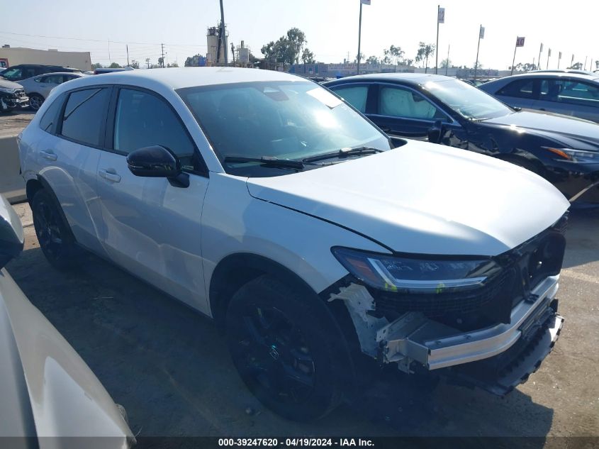 2023 Honda Hr-V 2Wd Sport VIN: 3CZRZ1H57PM704037 Lot: 39247620