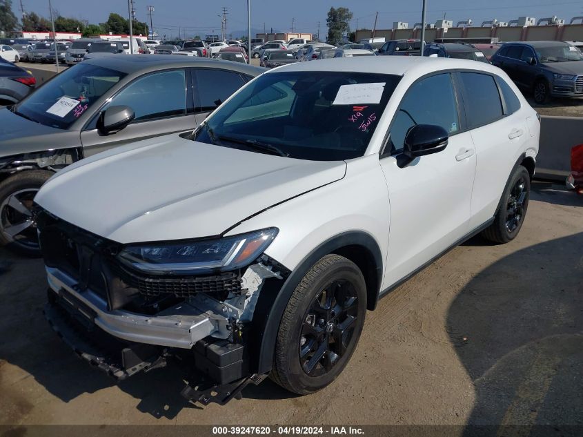 2023 Honda Hr-V 2Wd Sport VIN: 3CZRZ1H57PM704037 Lot: 39247620