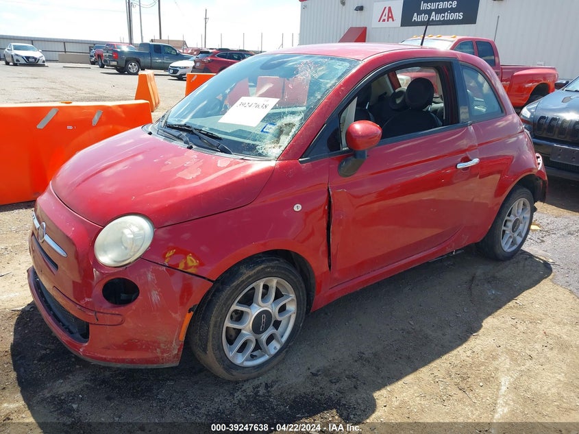 2015 Fiat 500 Pop VIN: 3C3CFFAR0FT609679 Lot: 39247638