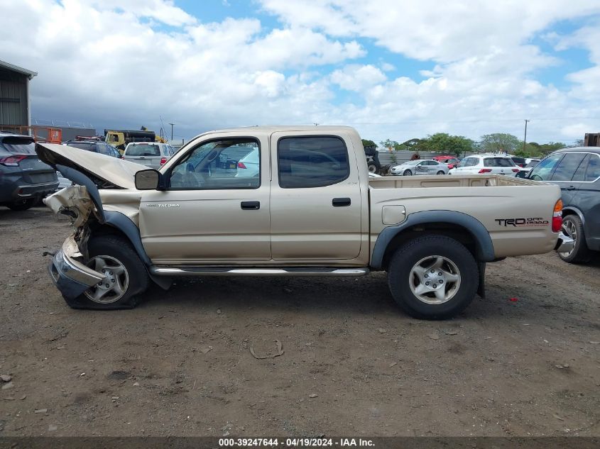 2002 Toyota Tacoma Prerunner V6 VIN: 5TEGN92N92Z058530 Lot: 39247644