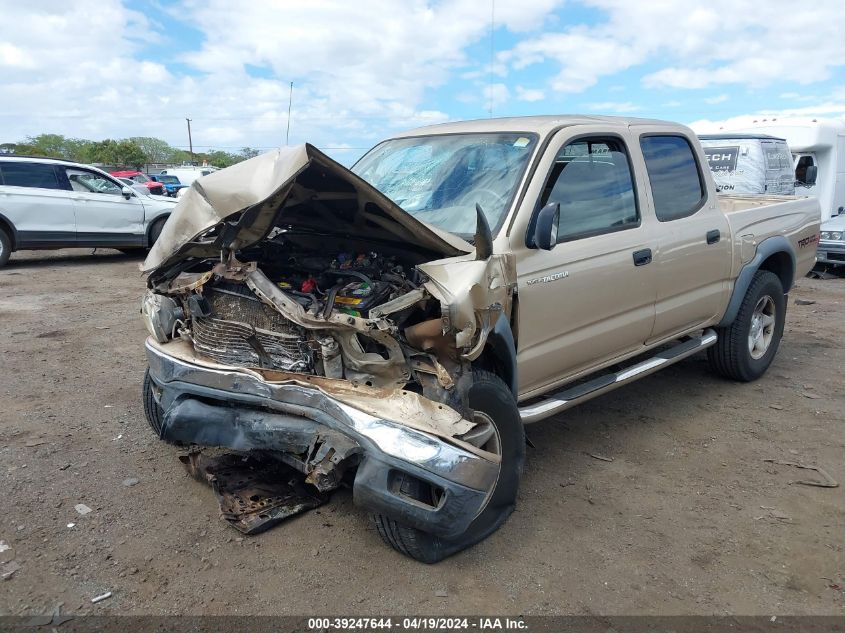 2002 Toyota Tacoma Prerunner V6 VIN: 5TEGN92N92Z058530 Lot: 39247644