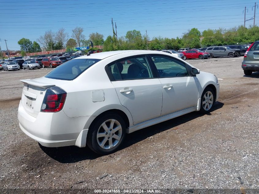 3N1AB6AP7CL728695 | 2012 NISSAN SENTRA