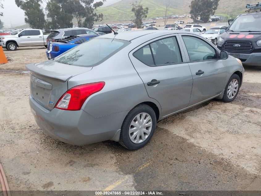 2012 Nissan Versa 1.6 S VIN: 3N1CN7AP0CL938934 Lot: 39247665