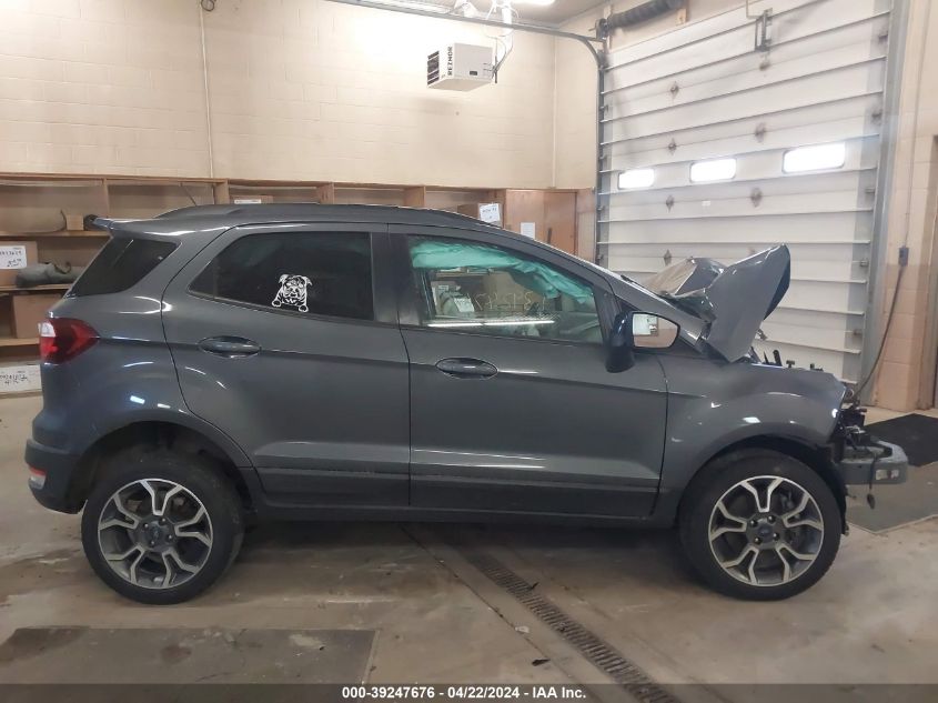 2019 Ford Ecosport Ses VIN: MAJ6S3JL7KC287603 Lot: 39247676