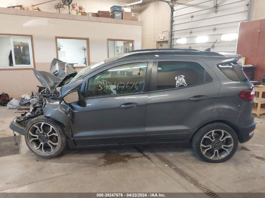2019 Ford Ecosport Ses VIN: MAJ6S3JL7KC287603 Lot: 39247676