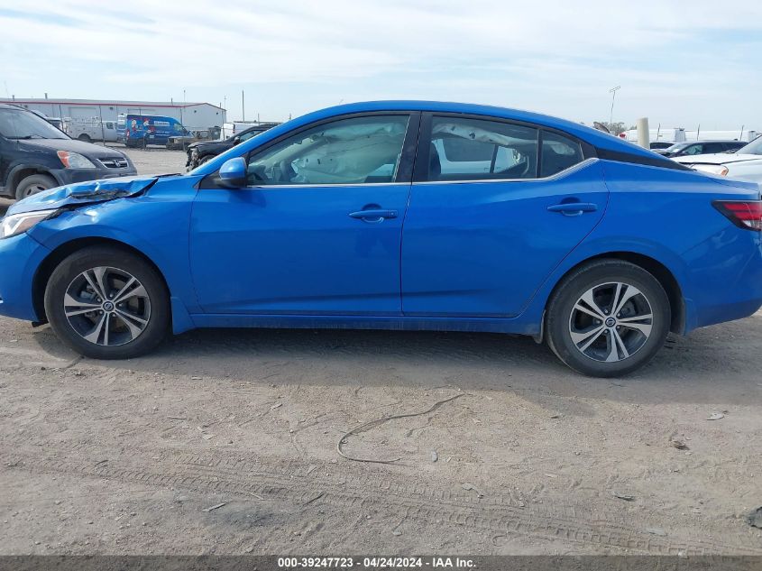 3N1AB8CV7PY262816 2023 Nissan Sentra Sv Xtronic Cvt