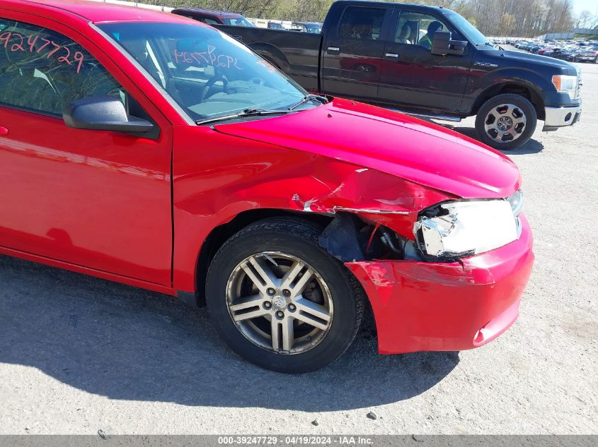 2008 Dodge Avenger Sxt VIN: 1B3LC56K88N298470 Lot: 39247729