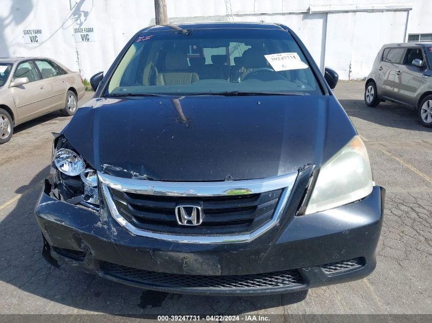 2009 Honda Odyssey Ex-L VIN: 5FNRL38669B010944 Lot: 39247731