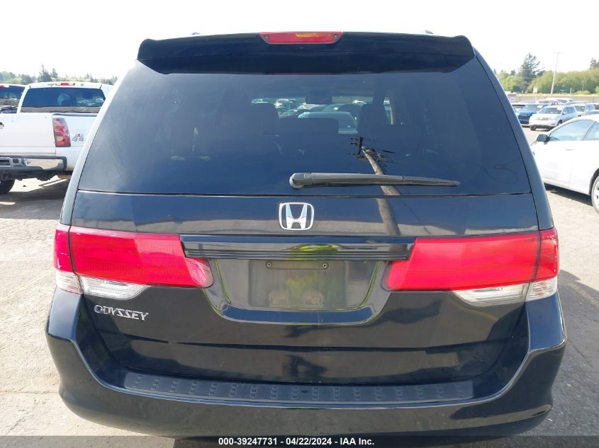 2009 Honda Odyssey Ex-L VIN: 5FNRL38669B010944 Lot: 39247731