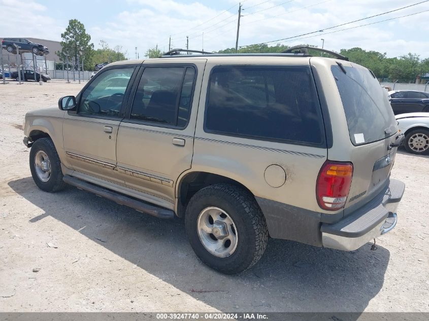 2000 Ford Explorer Xls VIN: 1FMZU62X4YZC56329 Lot: 39247740
