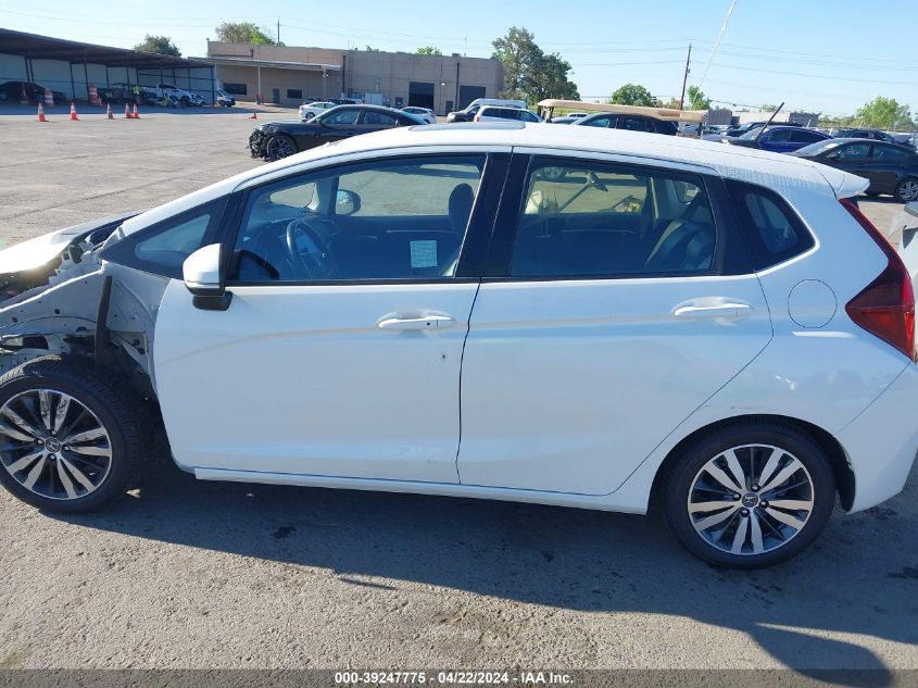 2016 Honda Fit Ex-L VIN: JHMGK5H98GS015240 Lot: 39247775