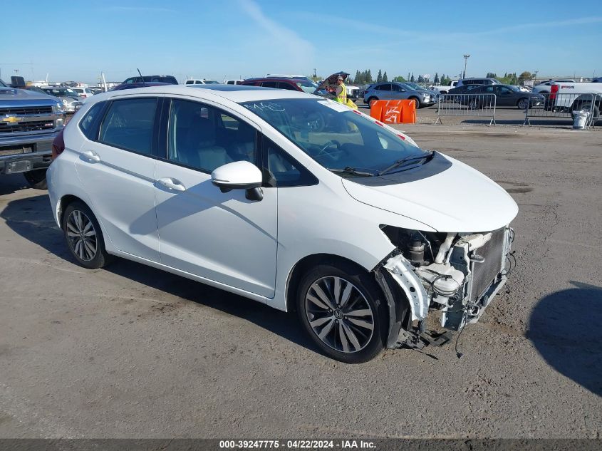 2016 Honda Fit Ex-L VIN: JHMGK5H98GS015240 Lot: 39247775