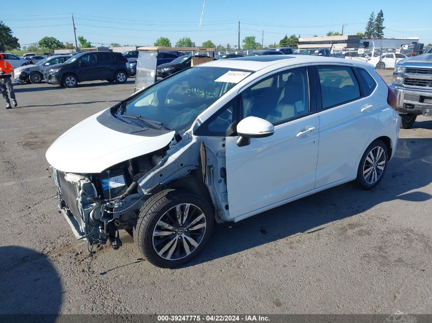 2016 Honda Fit Ex-L VIN: JHMGK5H98GS015240 Lot: 39247775