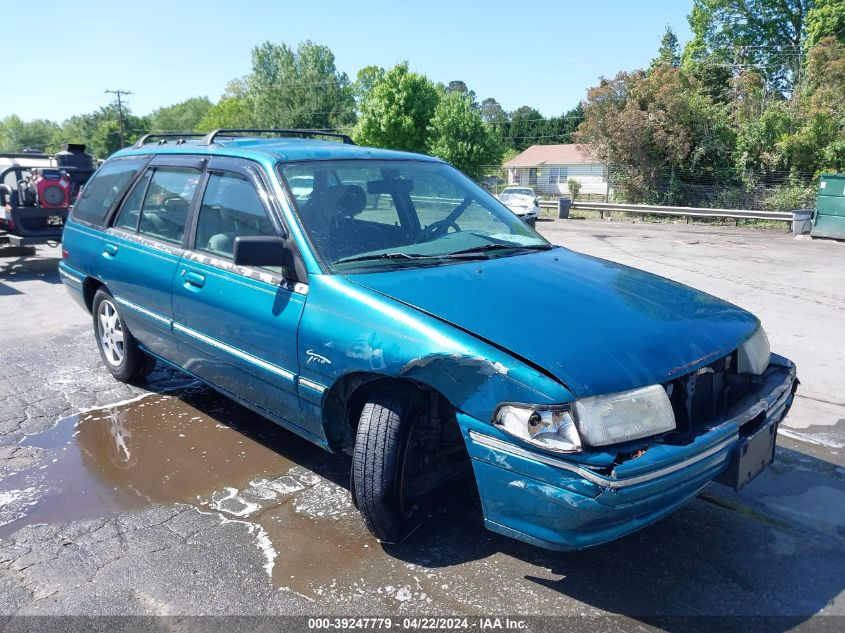 1995 Mercury Tracer Trio VIN: 3MASM15J6SR651141 Lot: 39247779