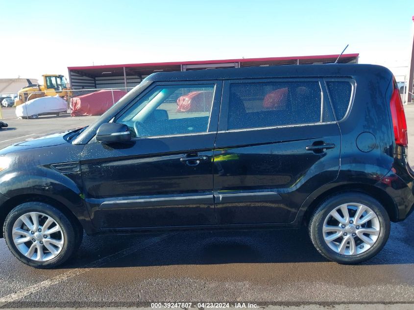 2012 Kia Soul + VIN: KNDJT2A65C7743811 Lot: 39247807